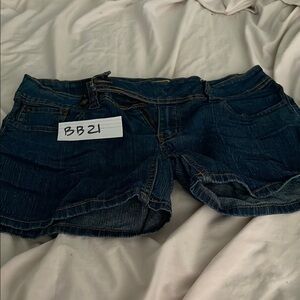 Blue Women's Tough Club Jean Shorts